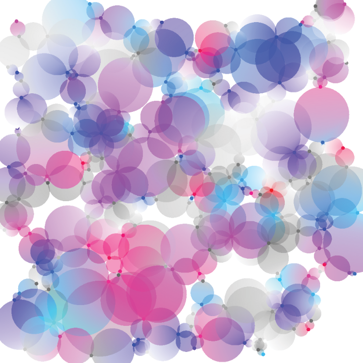 pink, white, & blue