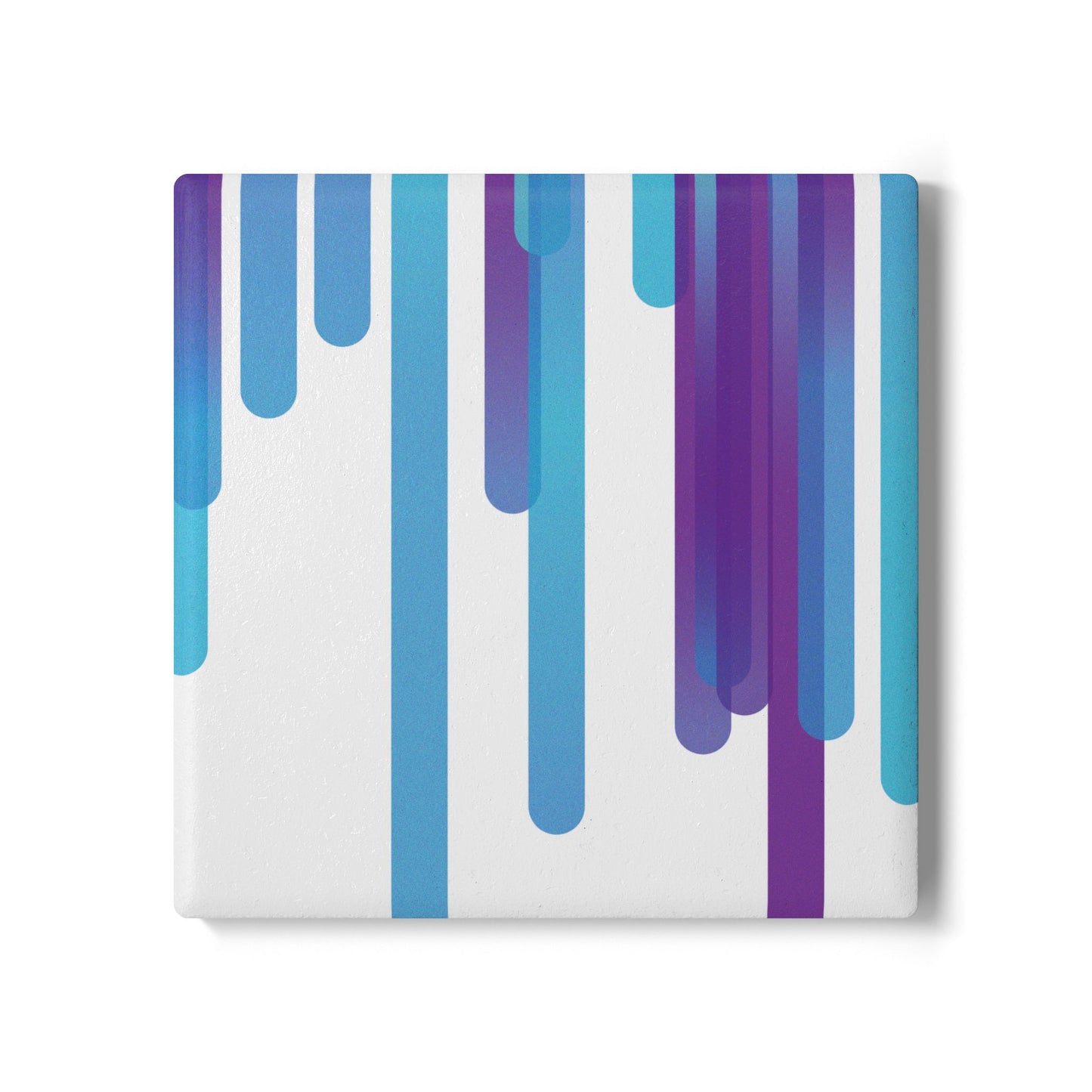 Ceramic Coaster - cloudy purple daze