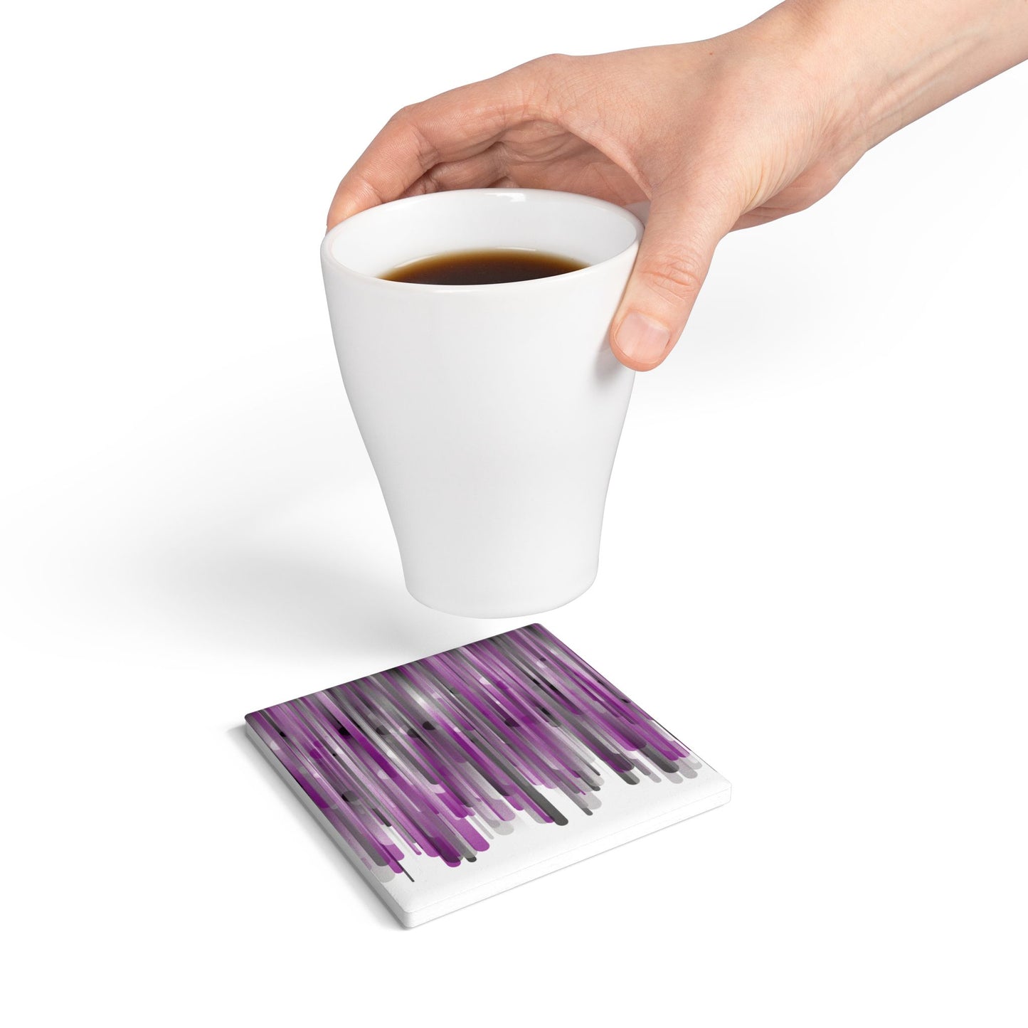 Ceramic Coaster - city skyline