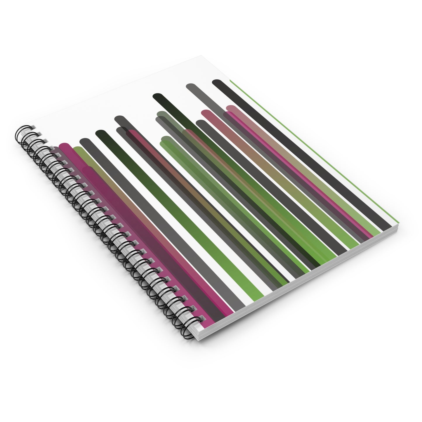 Spiral Notebook with Rule Lined Paper - i hope you're happy - Inverted