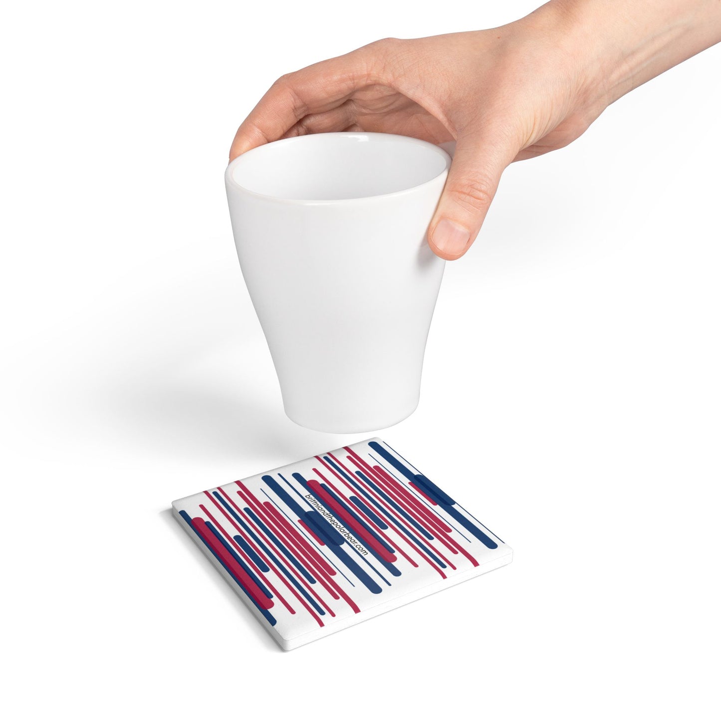 Ceramic Coaster - usa v20.2.5 (Pattern 1)