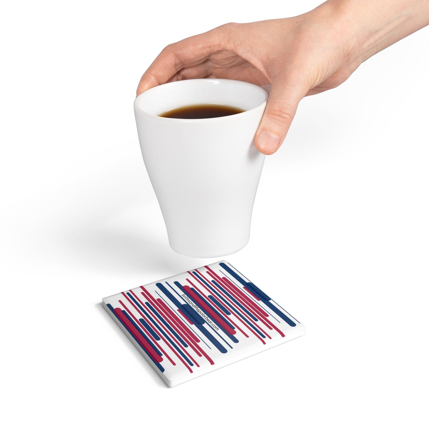 Ceramic Coaster - usa v20.2.5 (Pattern 1)