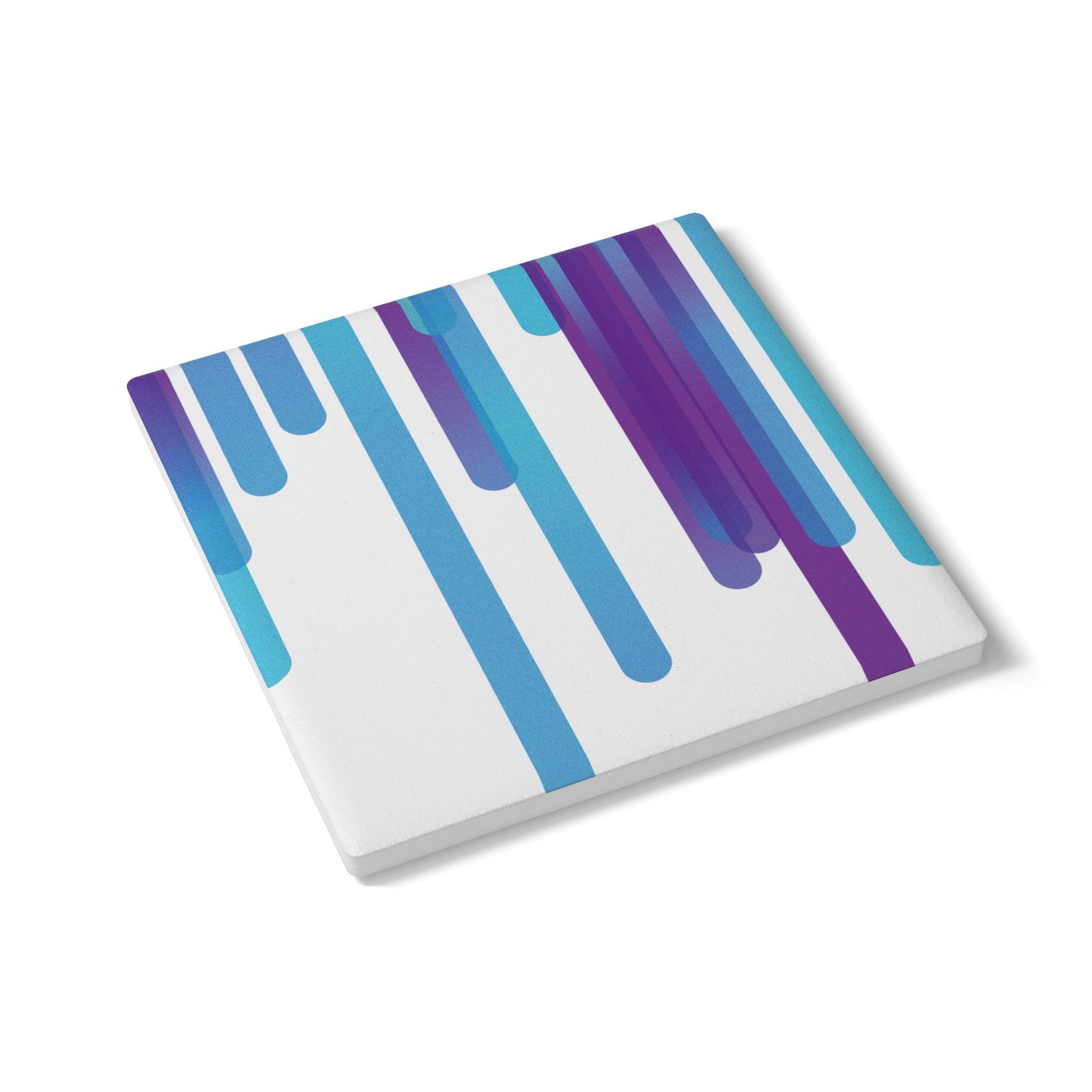 Ceramic Coaster - cloudy purple daze