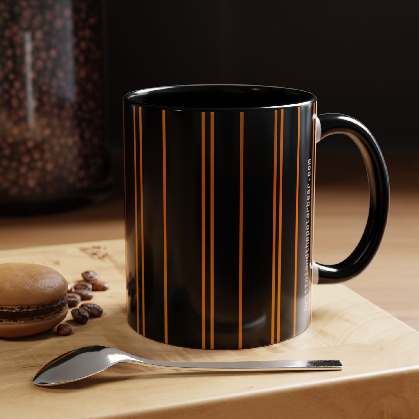 Accent Mug - 11oz - spooky orange