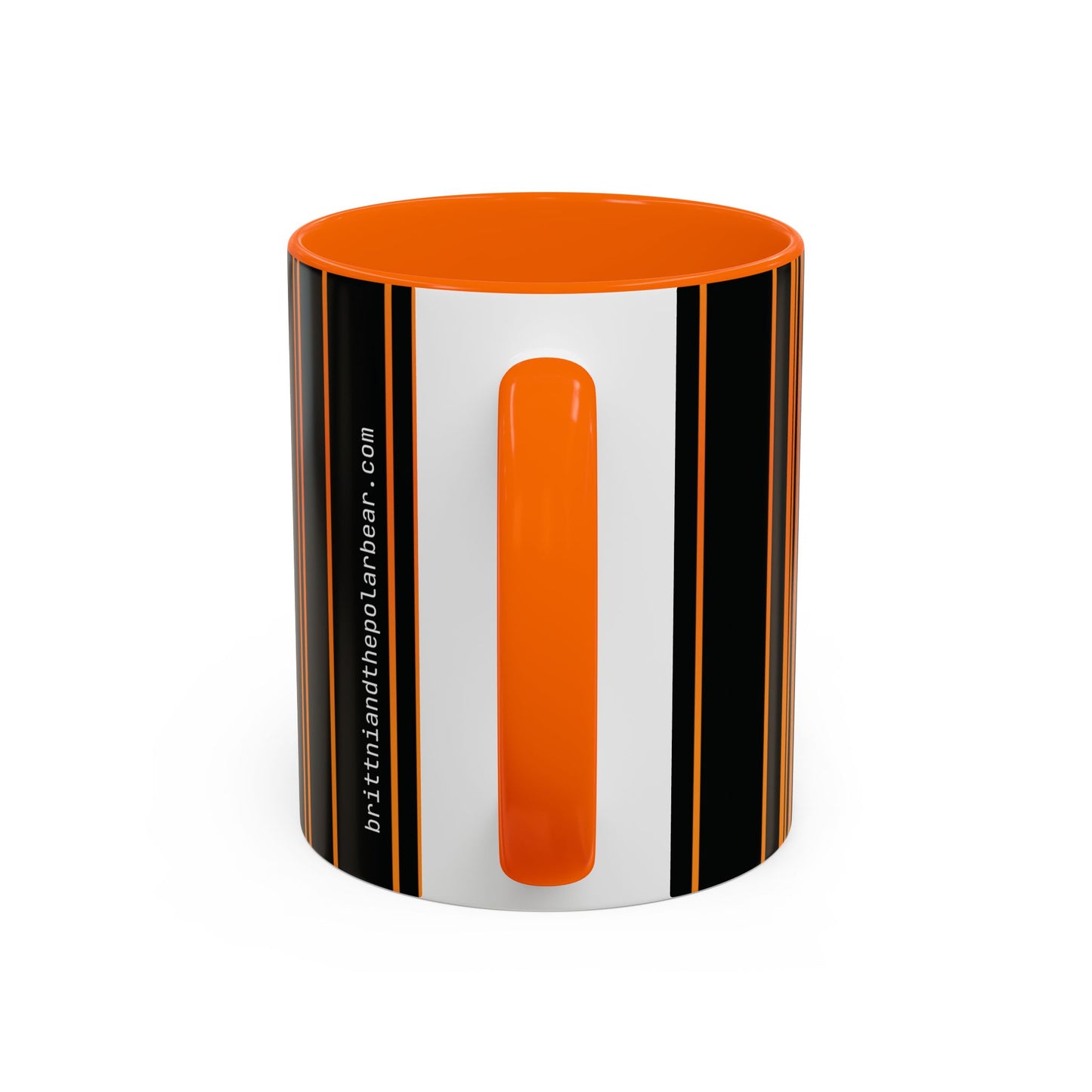Accent Mug - 11oz - spooky orange