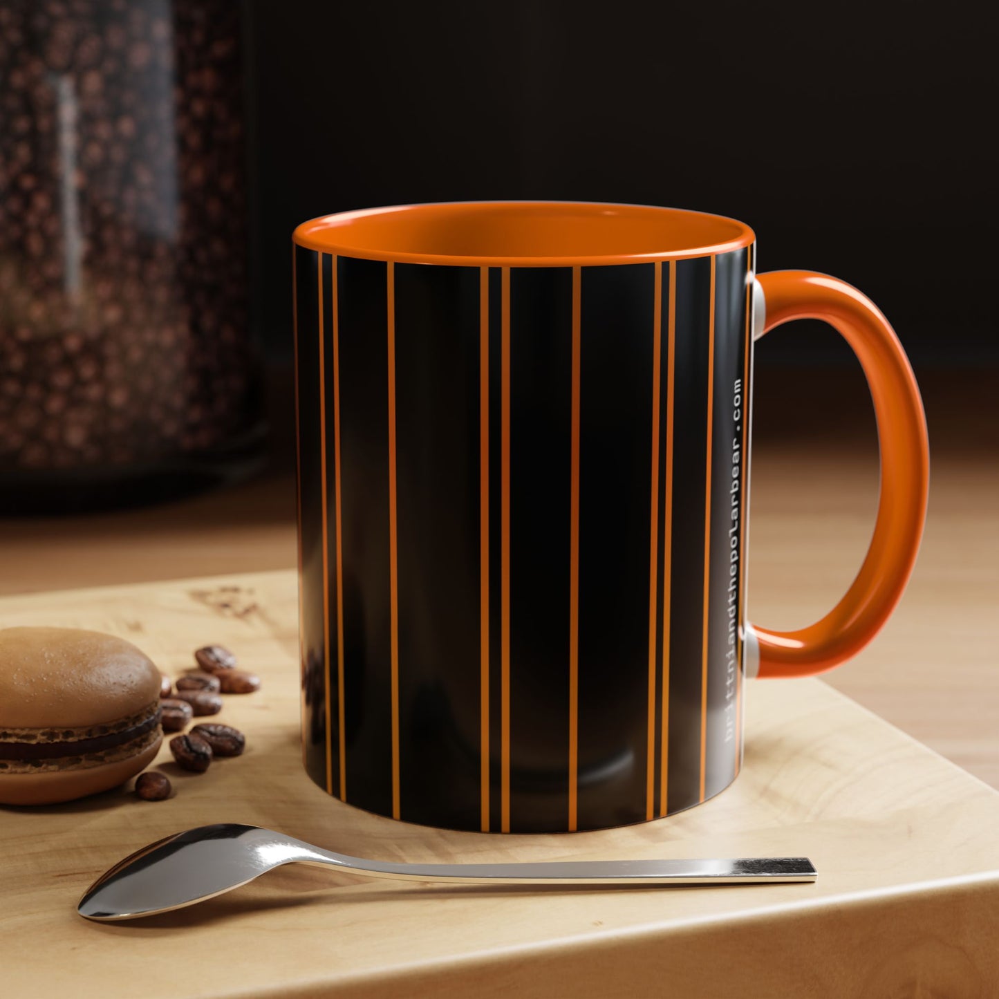 Accent Mug - 11oz - spooky orange