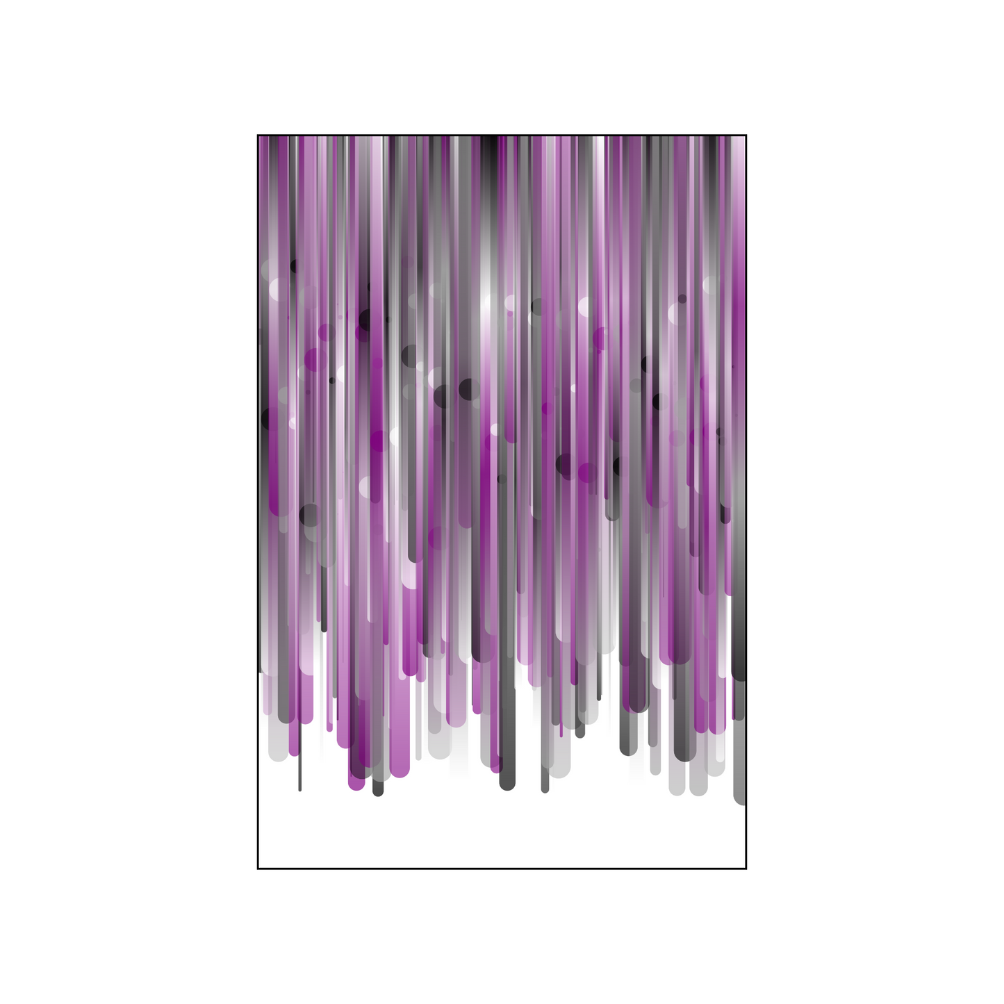 Original Art Print - city skyline