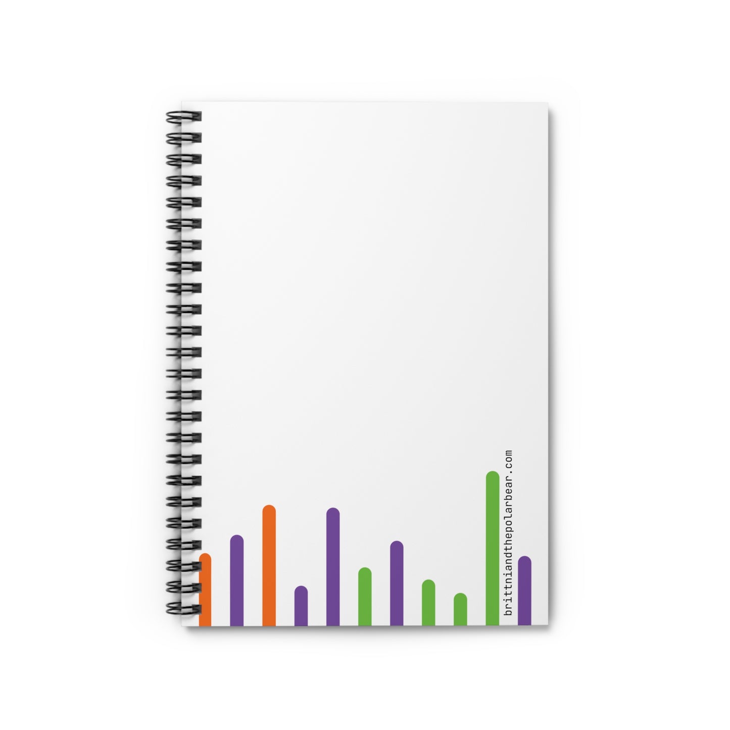 Spiral Notebook with Rule Lined Paper - halloween candy