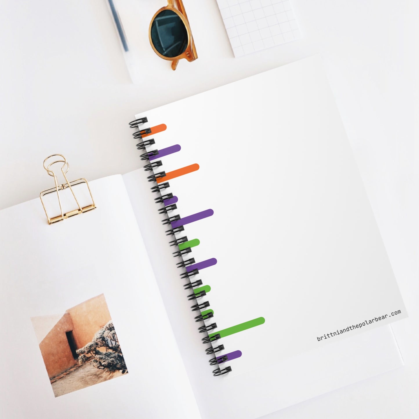 Spiral Notebook with Rule Lined Paper - halloween candy