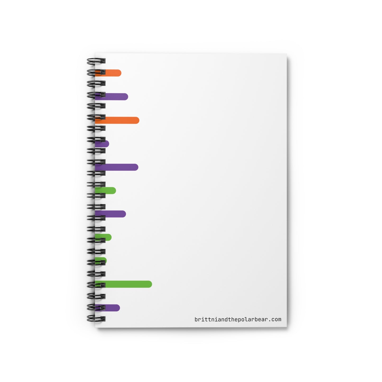 Spiral Notebook with Rule Lined Paper - halloween candy