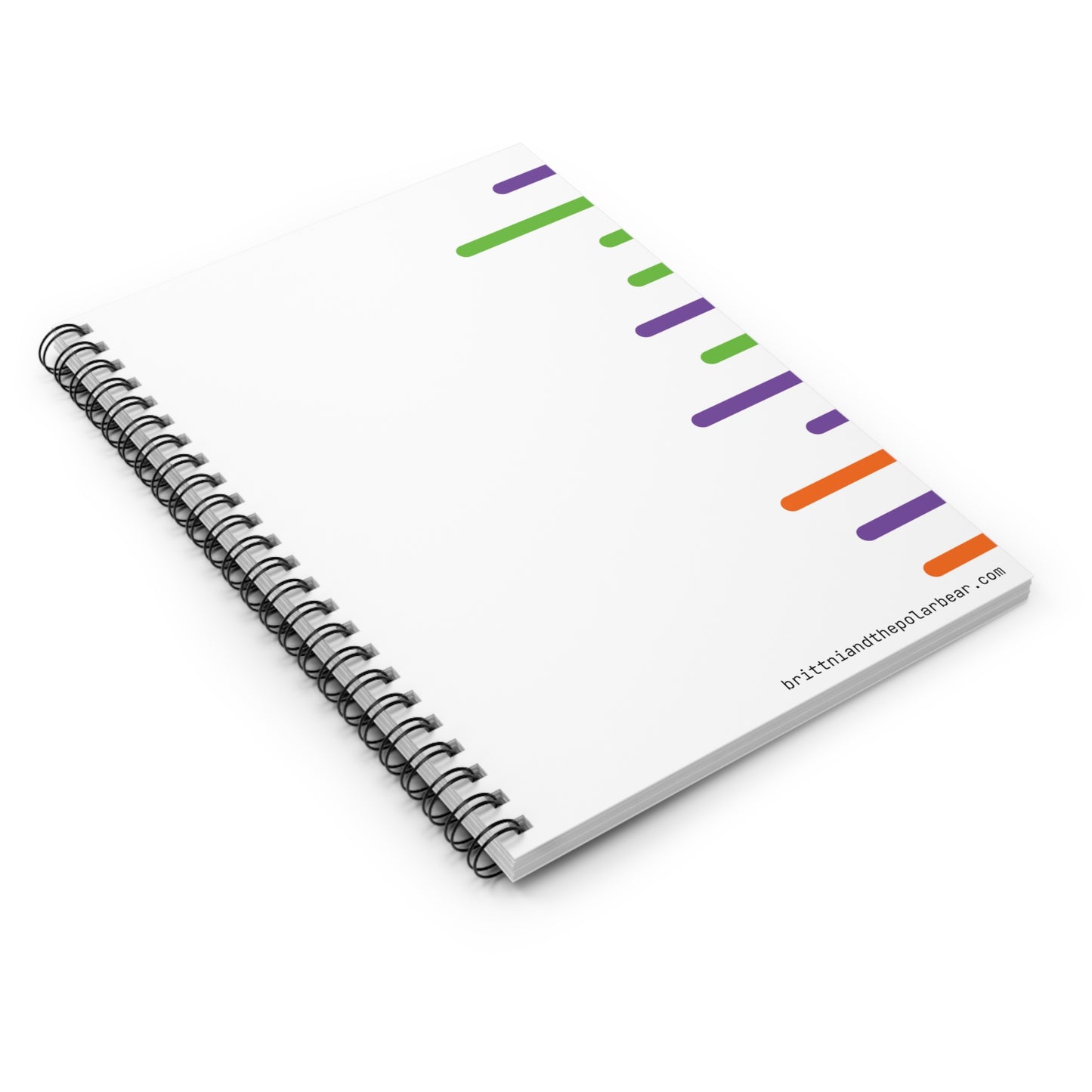 Spiral Notebook with Rule Lined Paper - halloween candy