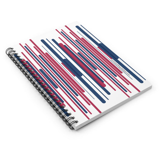 Spiral Notebook with Rule Lined Paper - usa v20.2.5 (Pattern 1)