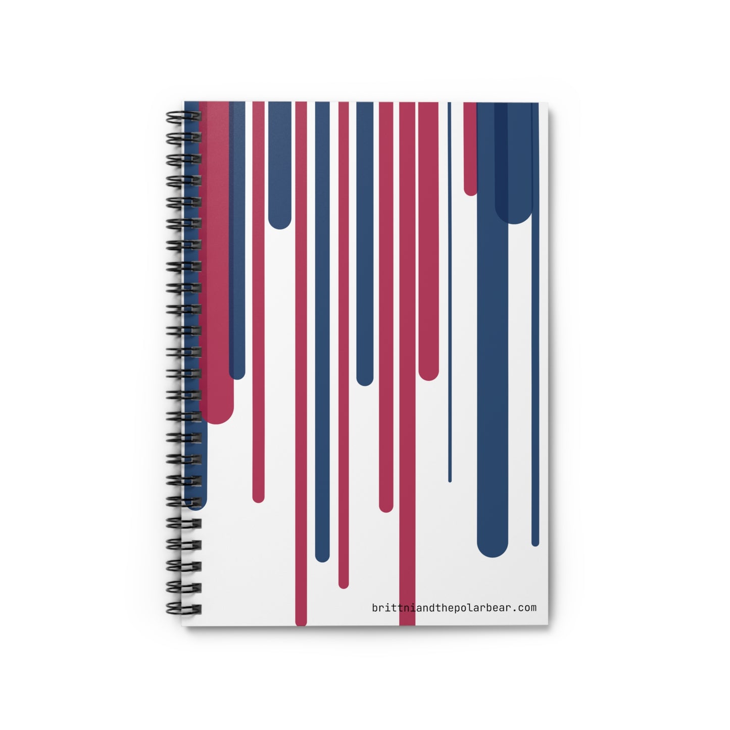 Spiral Notebook with Rule Lined Paper - usa v20.2.5