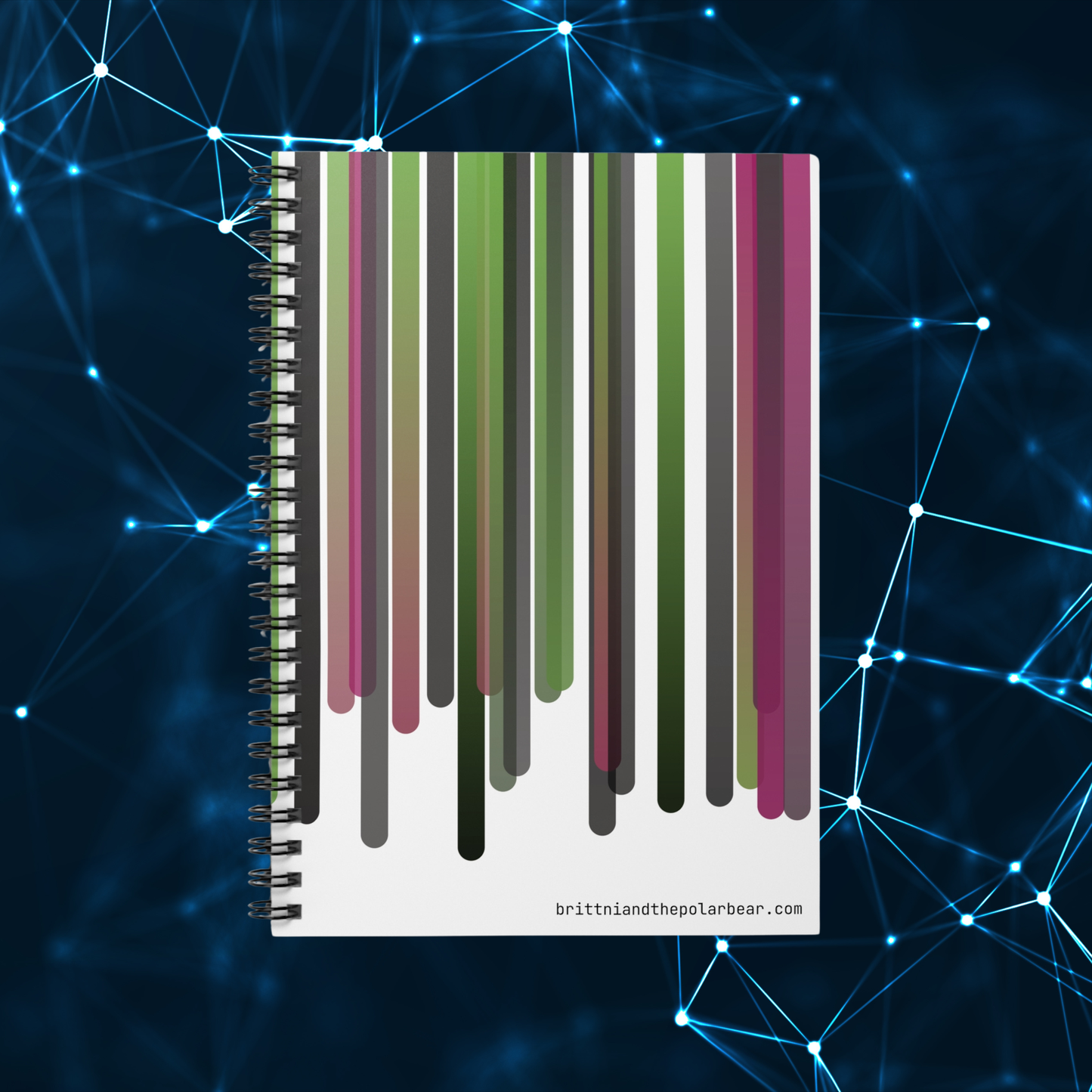 Spiral Notebook with Rule Lined Paper - i hope you're happy