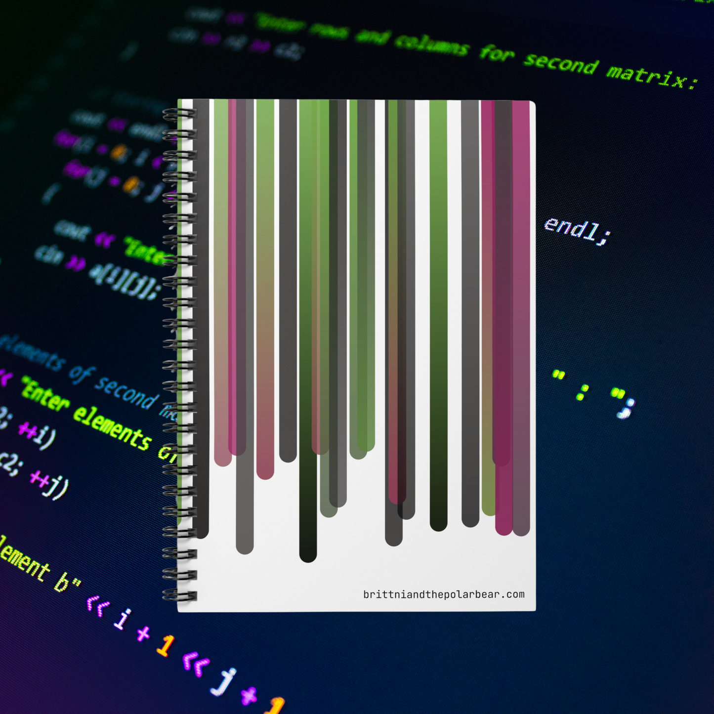 Spiral Notebook with Rule Lined Paper - i hope you're happy