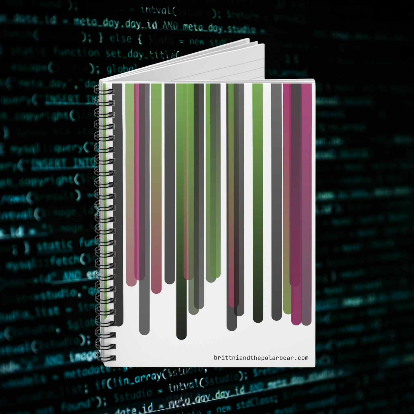 Spiral Notebook with Rule Lined Paper - i hope you're happy