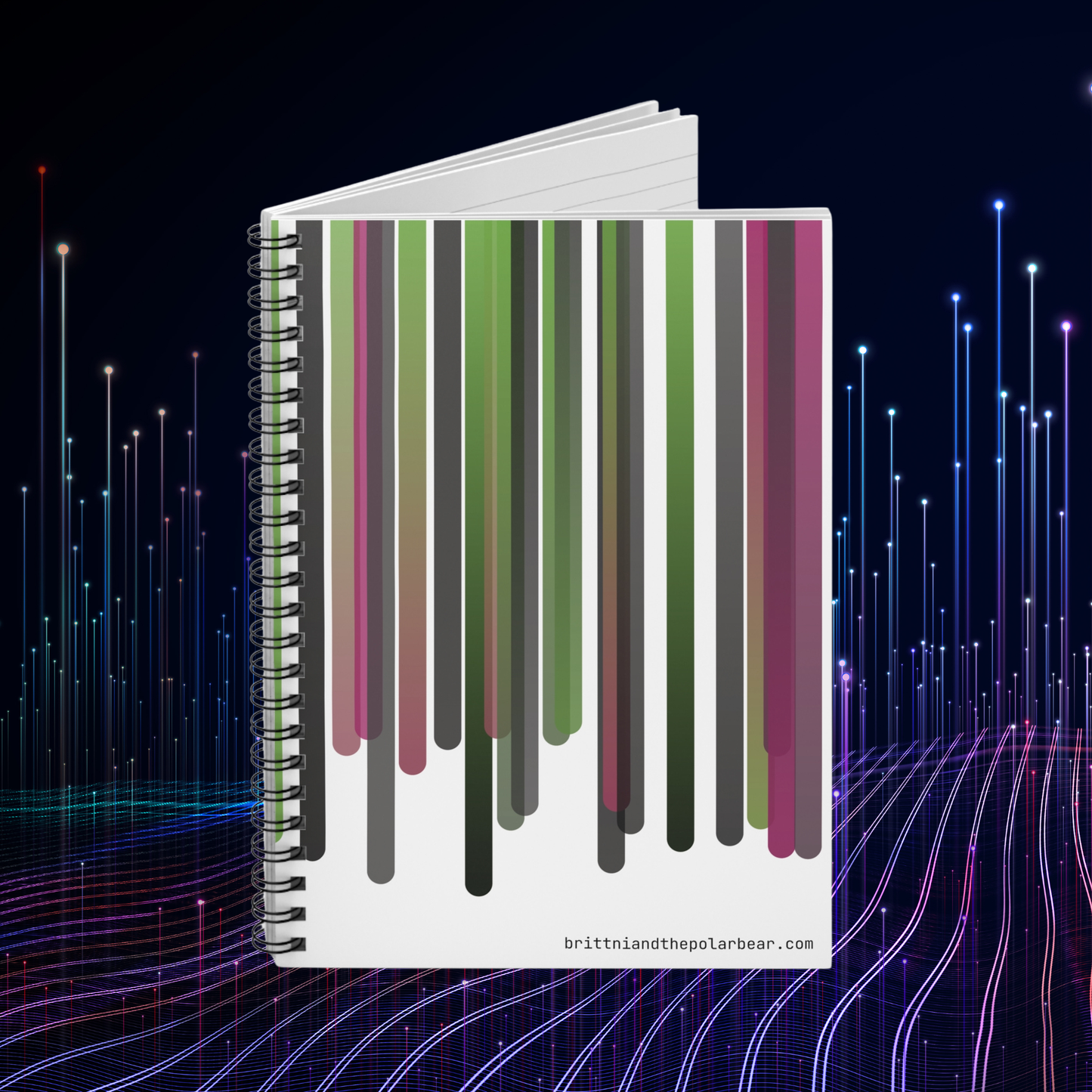 Spiral Notebook with Rule Lined Paper - i hope you're happy