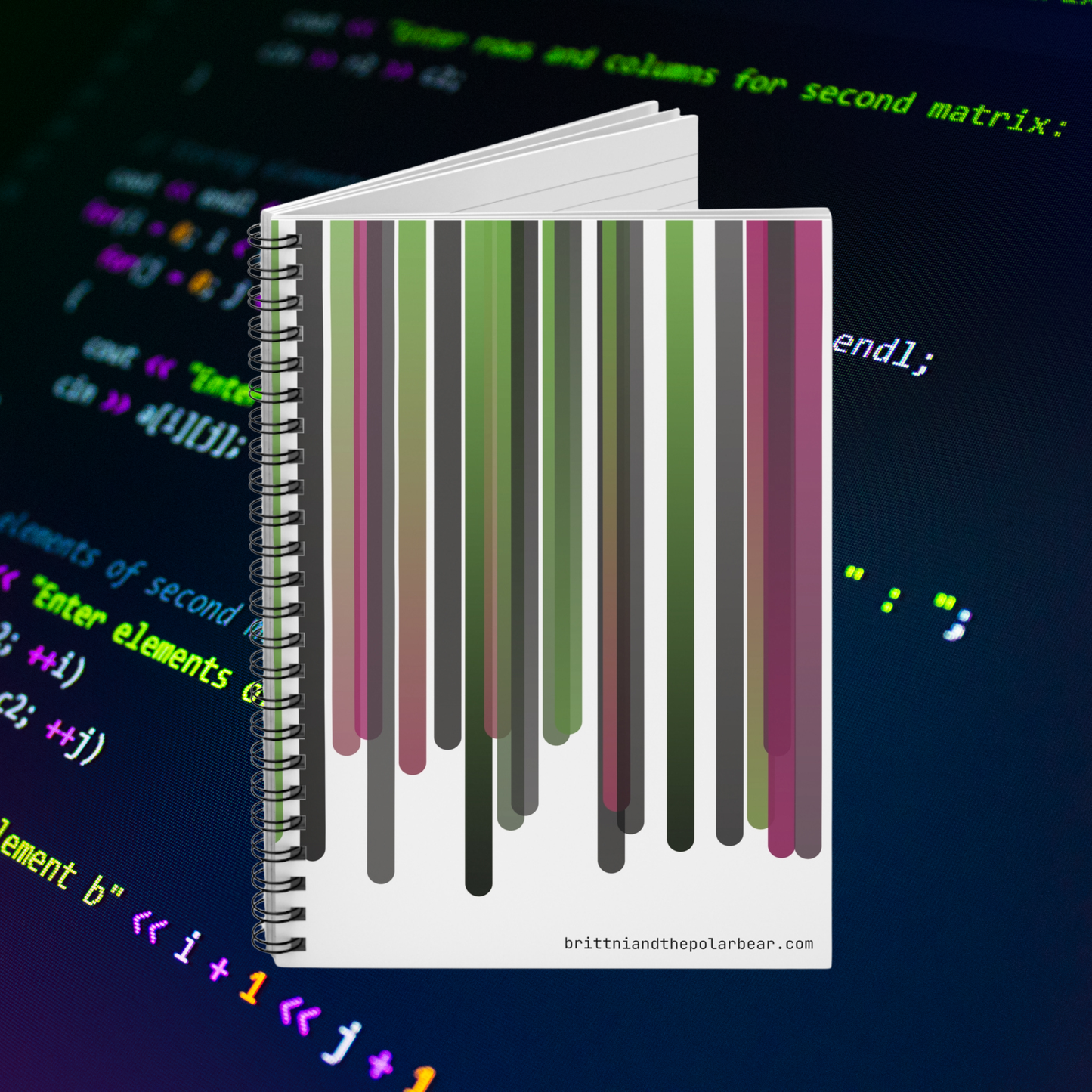 Spiral Notebook with Rule Lined Paper - i hope you're happy