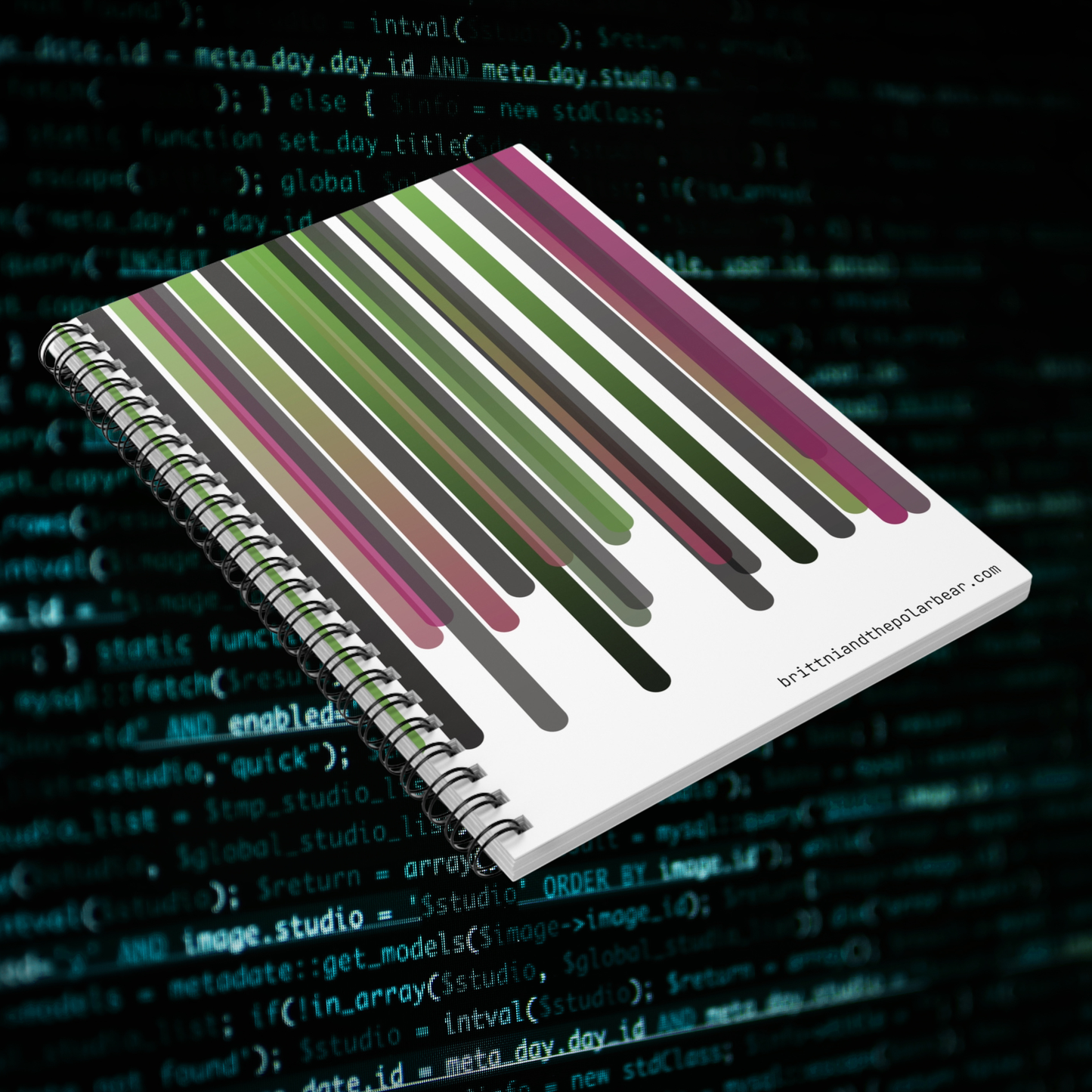 Spiral Notebook with Rule Lined Paper - i hope you're happy