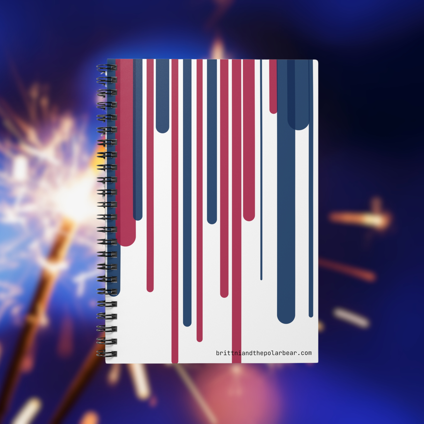 Spiral Notebook with Rule Lined Paper - usa v20.2.5