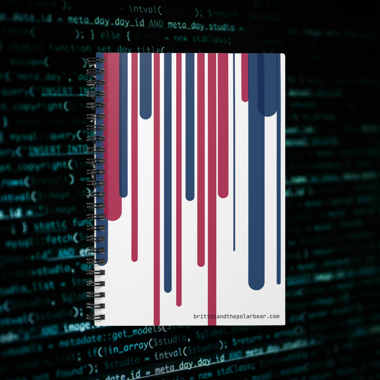 Spiral Notebook with Rule Lined Paper - usa v20.2.5