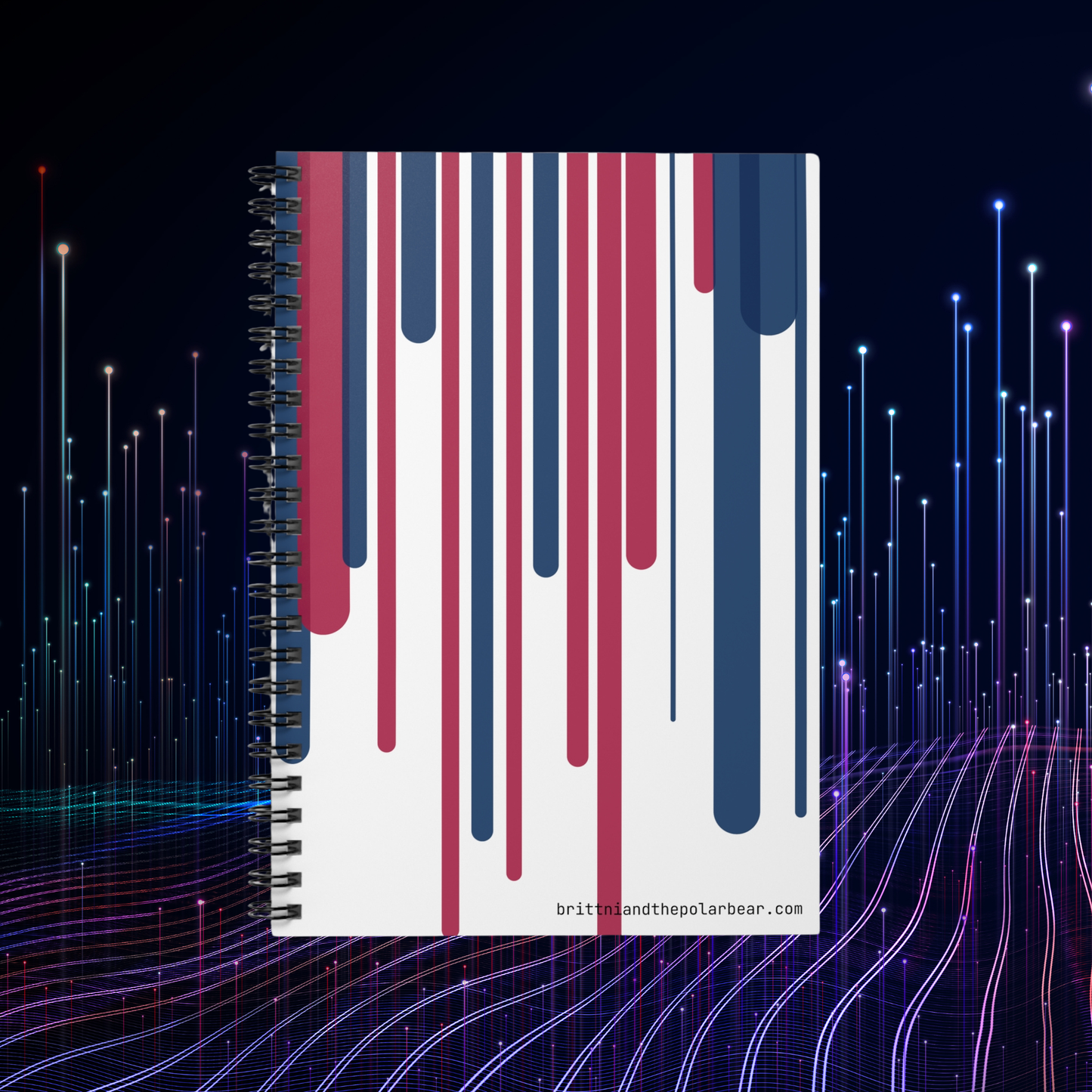 Spiral Notebook with Rule Lined Paper - usa v20.2.5