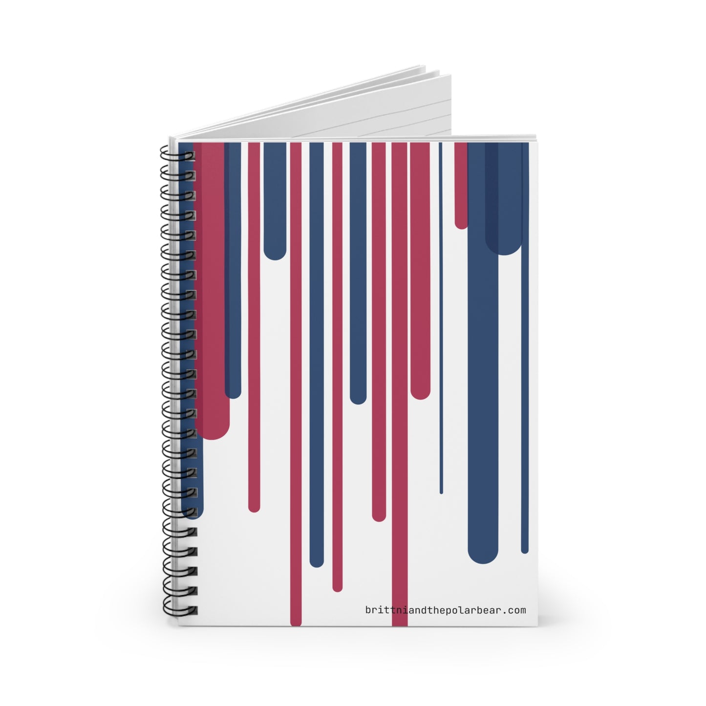 Spiral Notebook with Rule Lined Paper - usa v20.2.5