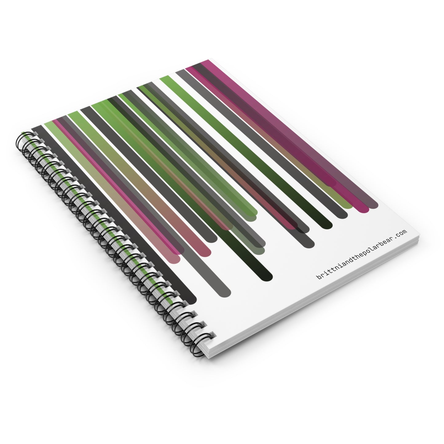 Spiral Notebook with Rule Lined Paper - i hope you're happy