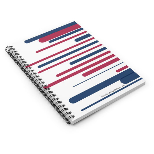 Spiral Notebook with Rule Lined Paper - usa v20.2.5 (Rotated Right)