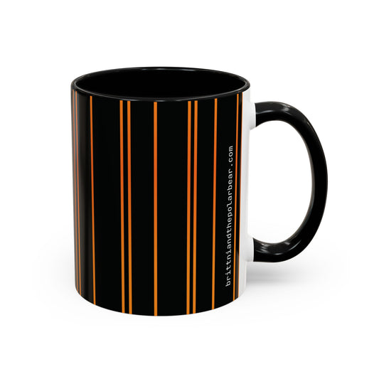 Accent Mug - 11oz - spooky orange